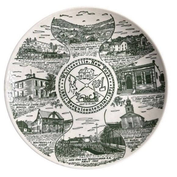 Kettlesprings Kilns Other - Andover New York Sesquicentennial 1824-1974 10” Collectors Plate
